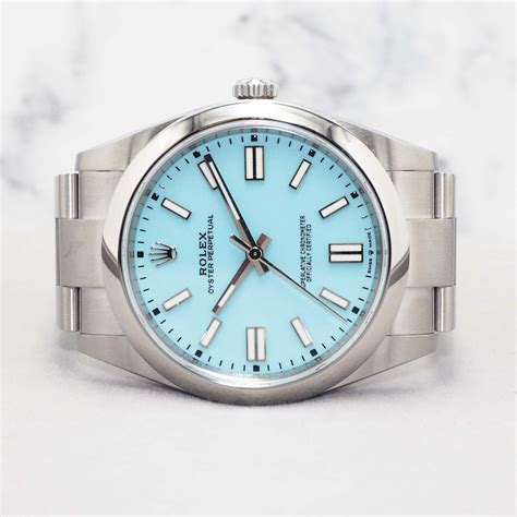 rolex dayjust tiffany|rolex tiffany blue 41mm.